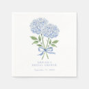 Search for hydrangea napkins Dusty blue