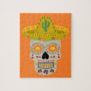 Search for day of the dead puzzles Skull