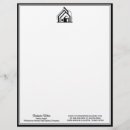 Search for real estate letterhead Modern