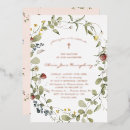 Search for rose gold baptism invitations Christian