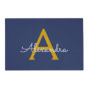 Search for blue and gold placemats Modern