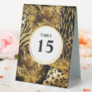 Search for safari table cards Leopard