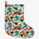 Search for beach christmas stockings Santa