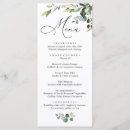 Search for greenery wedding menus Simple