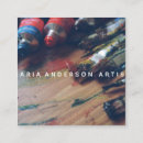 Search for acrylic artist business cards Color