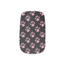 Search for paw prints dog nail art Pink