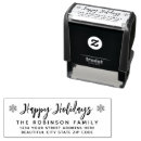 Search for happy holidays rubber stamps Snowflake