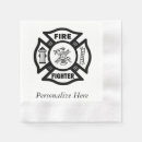 Search for firefighter napkins Firemen