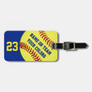 Search for softball luggage tags Team