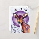 Search for deer postcards Birds