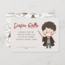 Search for harry potter baby invitations Wizarding world baby
