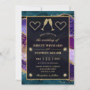 Search for purple and teal invitations Glitter