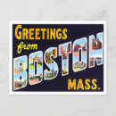 Search for vintage boston postcards Usa