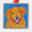 Search for golden retriever ornaments Happy