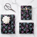 Search for question mark wrapping paper Baby shower