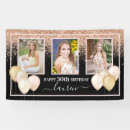 Search for 30th birthday banners Pink