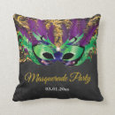 Search for mardi gras pillows Mask