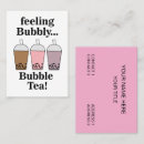 Search for bubble tea business cards Coffee