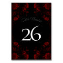 Search for floral wedding table cards Gothic