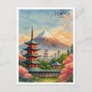Search for tokyo postcards Watercolor