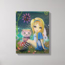 Search for alice in wonderland canvas prints Cute