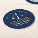 Search for graduation coasters Scales of justice