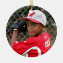 Search for baseball photo ornaments Boy