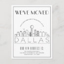 Search for texas moving announcement cards Change of address