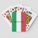 Search for italian playing cards Flag of italy