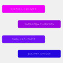 Search for kids labels Boy color coded