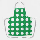Search for polka dot aprons Green