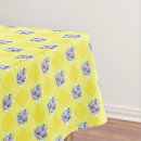 Search for yellow and gingham tablecloths Easter