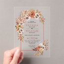 Search for fall flowers for wedding invitations Bohemian