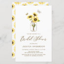 Search for sunflower bridal invitations Botanical