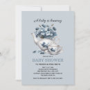 Search for baby is brewing tea invitations Watercolor floral
