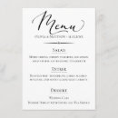 Search for rustic wedding menus Script