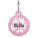 Search for hawaiian pet tags Pink