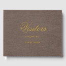 Search for visitor guest books Elegant