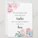 Search for from teacher to students cards School