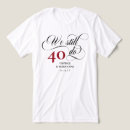 Search for 40th wedding anniversary tshirts Red
