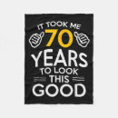 Search for 70th birthday blankets Years