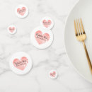 Search for bridal shower confetti Rustic