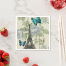 Search for paris napkins Paris tea party