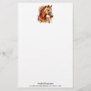 Search for equestrian personal stationery Wild