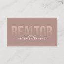 Search for pink real estate business cards Typography