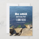 Search for be still and know that i am god verse cards Christian
