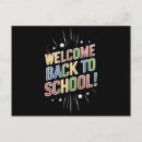 Search for welcome to school postcards Education