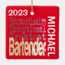 Search for bartender ornaments Bartending
