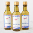 Search for flamingo wine labels beach