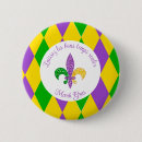 Search for mardi gras buttons French